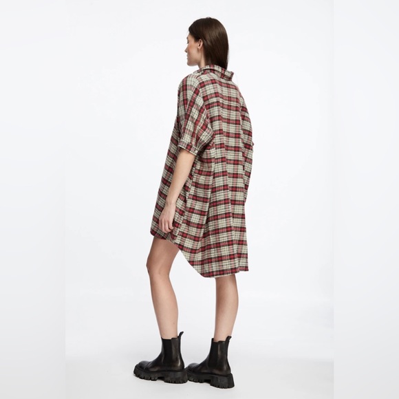 R13 Plaid Oversized Boxy Shirt. Size small. $495 - Picture 7 of 16